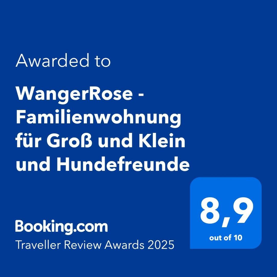 Wangerrose - Familienwohnung Fuer Gross Und Klein Und Hundefreunde Wangerooge Extérieur photo